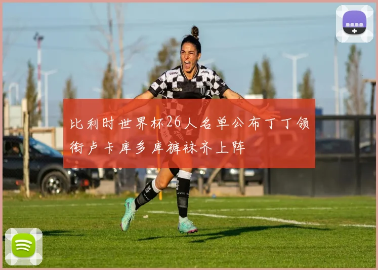 比利时世界杯26人名单公布丁丁领衔卢卡库多库裤袜齐上阵